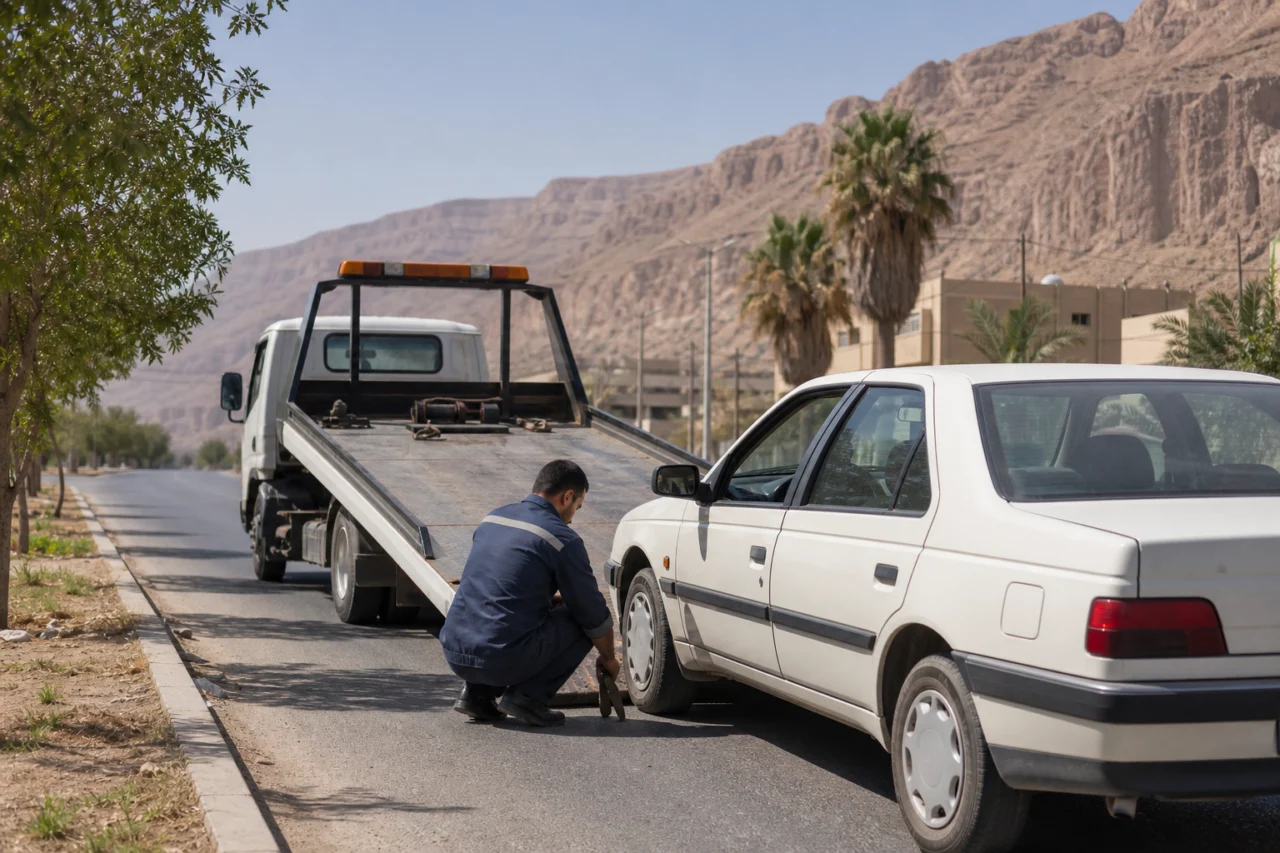 خدمات امداد خودرو در داراب برای انتخاب و تماس
