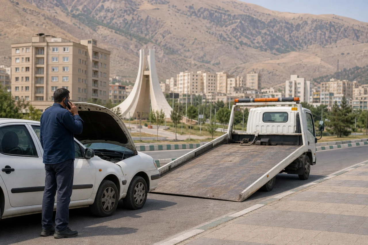 خدمات امداد خودرو در صدرا برای انتخاب و تماس
