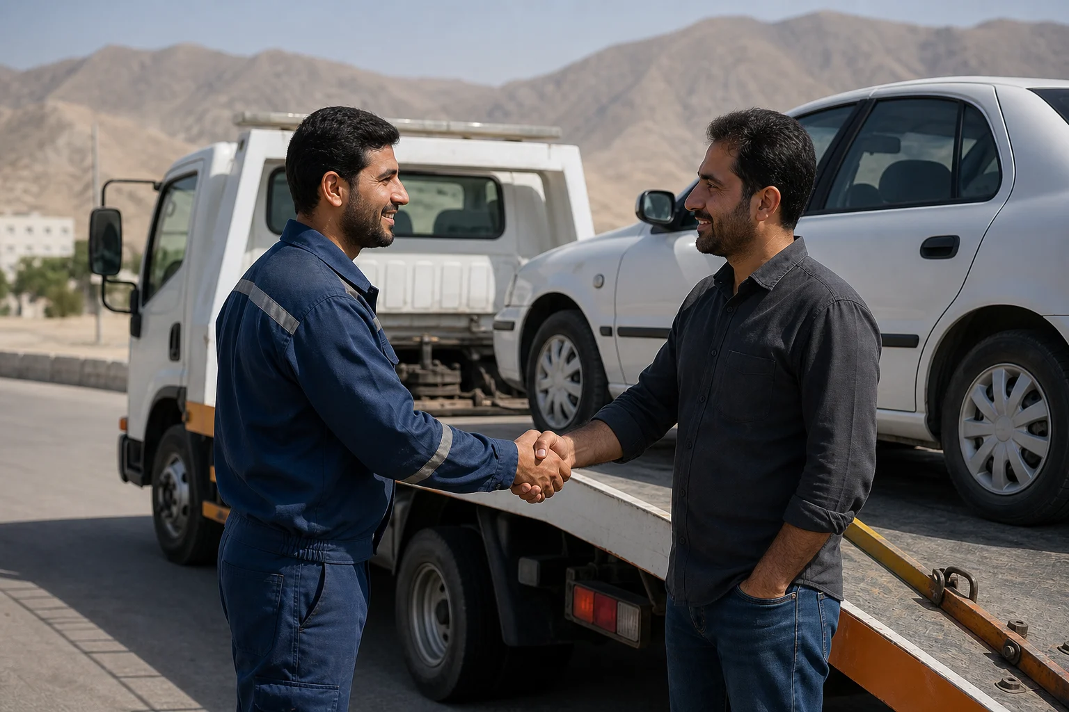 خدمات امداد خودرو در فسا برای انتخاب و تماس