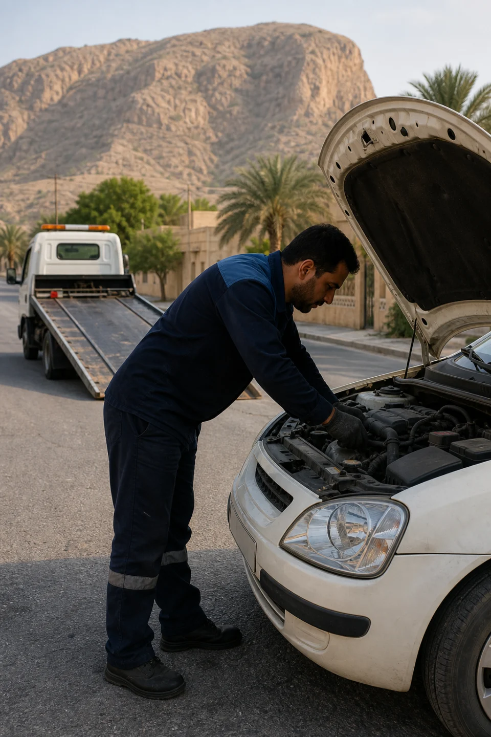 خدمات امداد خودرو در کازرون برای انتخاب و تماس