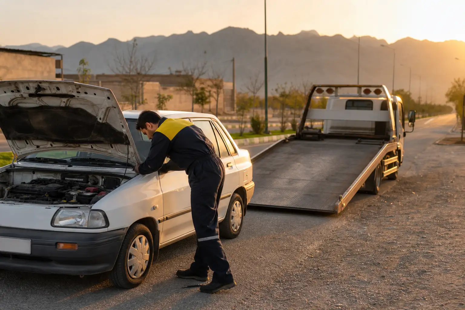 خدمات امداد خودرو در زرقان برای انتخاب و تماس